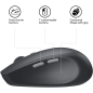 Preview: Logitech M590 Silent Bluetooth Optisch Graphit