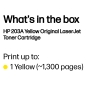 Preview: HP 203A Original Yellow LaserJet Toner Cartridge