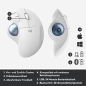 Preview: Logitech M575 ERGO Wireless Trackball white