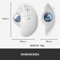 Preview: Logitech M575 ERGO Wireless Trackball white