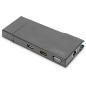 Preview: D Digitus Dockingstation Travel VGA HDMI Grey
