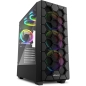 Preview: Midi Sharkoon HEX RGB Black
