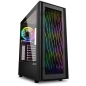 Preview: Midi Sharkoon WAVE RGB Black