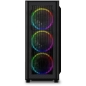 Preview: Midi Sharkoon WAVE RGB Black
