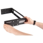 Preview: DIGITUS Wandhalterung Patch-Halter 19 8HE schwarz