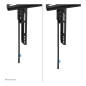 Preview: Neomounts LEVEL-750 WL35-750BL18 neigbare Wandhalterung