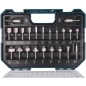 Preview: Makita Fräser-Set 8mm 22Stk