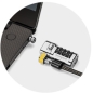 Preview: Kensington ClickSafe Kombinationsschloss Universal 3-in-1