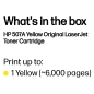 Preview: HP Toner 507A CE402A Gelb