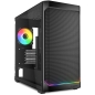Preview: Sharkoon MK4W RGB Micro-ATX 1xGlas Black