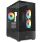 Preview: Sharkoon MK6 RGB Micro-ATX 1xGlas Black