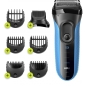Preview: Braun 3010BT (schwarz/blau)
