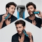 Preview: Braun 3010BT (schwarz/blau)