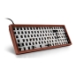 Preview: Sharkoon Gaming Tastatur Skiller SGK50S2 Wood barebone