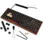 Preview: Sharkoon Gaming Tastatur Skiller SGK50S2 Wood schwarz