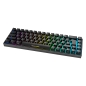 Preview: Deltaco DK440R Gaming Tastatur kabellos. Schwarz