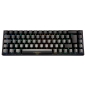 Preview: Deltaco DK440R Gaming Tastatur kabellos. Schwarz