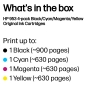 Preview: HP 953 CMYK ORIGINAL INK