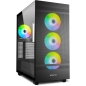 Preview: Midi Sharkoon Rebel C50 RGB Black