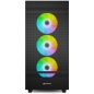 Preview: Midi Sharkoon Rebel C50 RGB Black