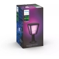 Preview: Philips Hue Econic LED Sockelleuchte schwarz