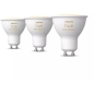 Preview: Philips Hue White Ambiance GU10 Dreierpack 3x350lm