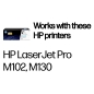 Preview: HP Toner 17A CF217A Schwarz