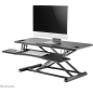 Preview: Neomounts Sitz-Steh-Arbeitsplatz 15KG NS-WS300BLACK