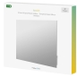 Preview: Hombli smartes Infrarot Glas Heizpanel 400W Spiegel