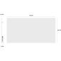 Preview: Hombli smartes Infrarot Heizpanel 2024. 700W