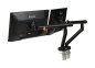 Preview: BakkerElkhuizen Monitorarm BE Flexible Dual schwarz retail