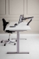 Preview: BakkerElkhuizen Monitorarm BE Flexible Dual dunkelgrau retail