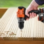 Preview: Black&Decker Akku-Bohrschrauber BCD382D1XC 2Ah 18V