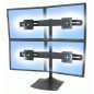 Preview: Ergotron DS100 4 Monitore