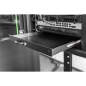 Preview: DIGITUS Schublade 1HE 483mm schwarz abschließbar