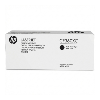 HP # 508X CF360XC black Contract-Toner - Hohe Kapazität
