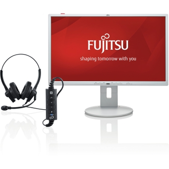 Preview: 55.9cm/22 (1680x1050) Fujitsu B22-8 WE Neo EU B Line DP DVI 2xUSB VGA DVI 16:10 Grey