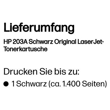 Preview: HP Toner 203A CF540A Schwarz