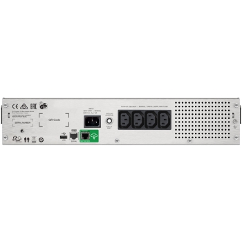Preview: APC Smart-UPS Rack SMC1000I-2UC 1000VA 600W 2HE mit SmartConnect