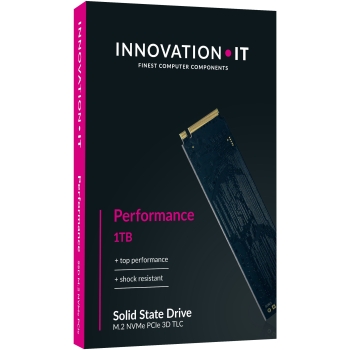 Preview: M.2 1TB InnovationIT Performance NVMe PCIe 3.0 x 4 retail