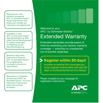 APC Extended Warranty Renewal - Systeme Service & Support 3 Jahre