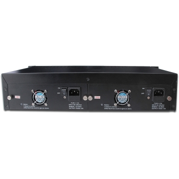 DIGITUS Medienkonverter Chassis 2HE 14-Slots schwarz