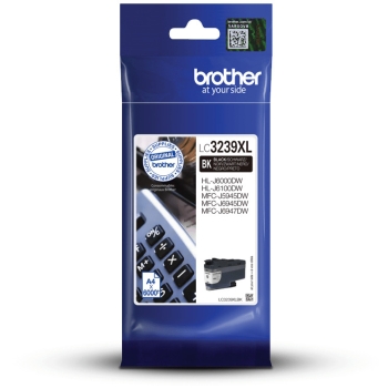 Brother Tinte LC-3239XLBK Schwarz bis zu 6.000 Seiten ISO/IEC 24711