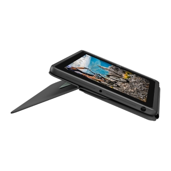 Preview: Logitech Rugged Folio Tastatur und Schutzhülle iPad 7./8./9. Generation Black QWERTZ DE