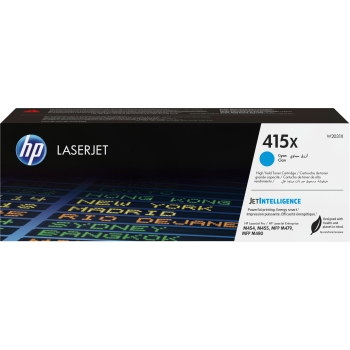 HP Toner 415X W2031X Cyan bis zu 6.000 Seiten