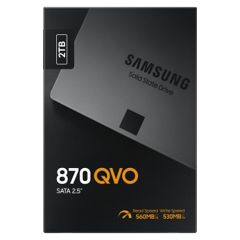 2.5 2TB Samsung 870 QVO retail