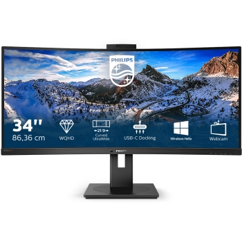 Preview: Philips 86.4cm (34.0) 346P1CRH 21:09 HDMI+DP+USB-C VA