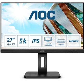 AOC 68.6cm (27) U27P2 16:09 HDMI+DP+USB IPS 4K black