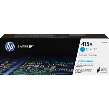 HP Toner 415A W2031A Cyan bis zu 2.100 Seiten / ISO/IEC 19798