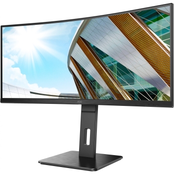 Preview: 86.4cm/34'' (3440x1440) AOC Pro-Line CU34P2A 21:9 1ms USB 2xHDMI DisplayPort VESA Speaker 2K UHD Black
